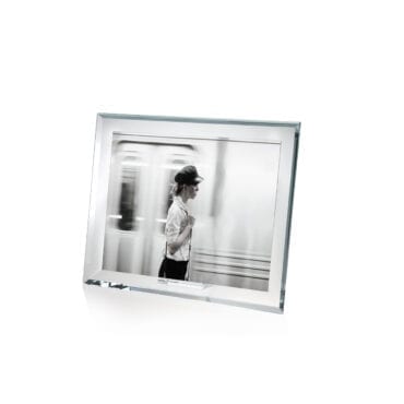 Mascagni Portafoto in legno / Wooden photo frame - (Q) Bianco / White -  13x18