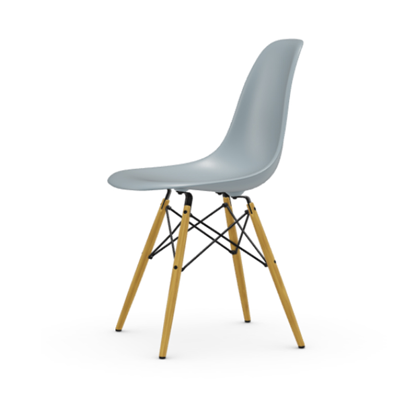 Sedia DSW - Eames Plastic Side Chair di Vitra - grigio