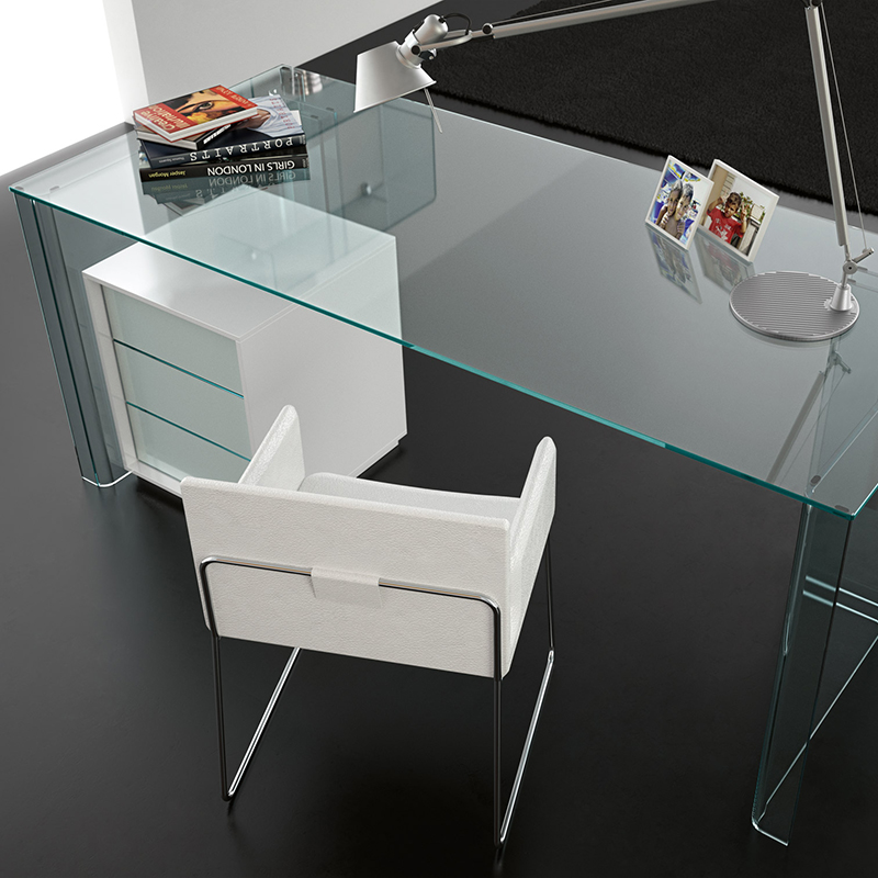 Kristalia – Cassettiera Bureau con cassetto porta cancelleria P54 - LONGHO