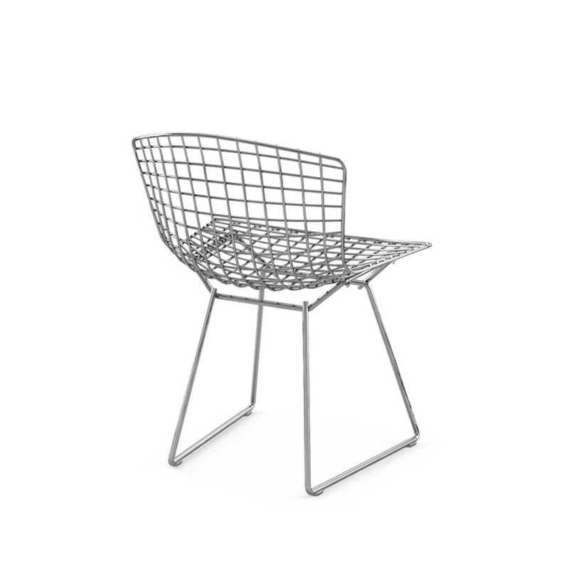 Knoll - Sedia Bertoia Bianca Imbottita - LONGHO