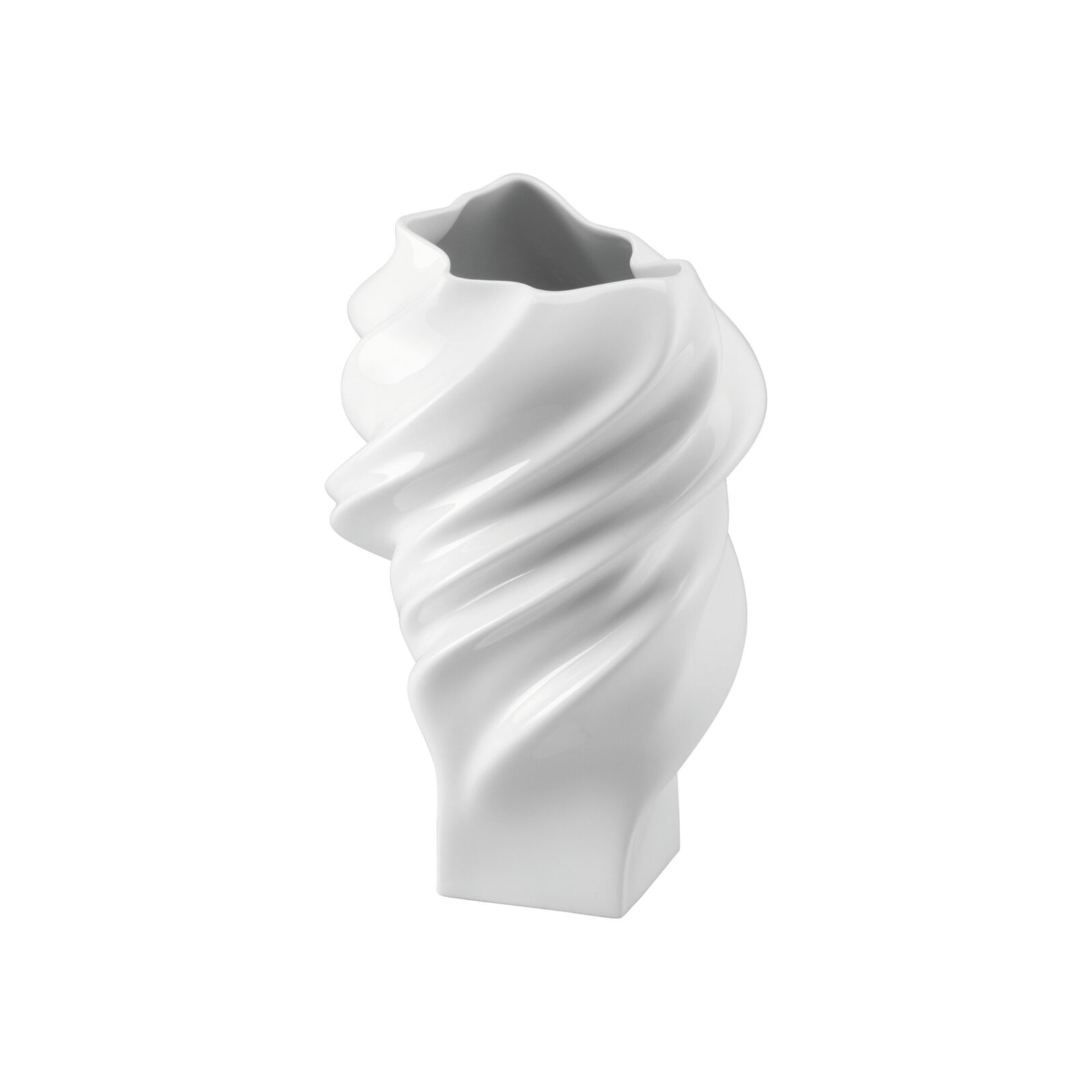 Rosenthal - Vaso Squall 23 bianco smaltato - LONGHO