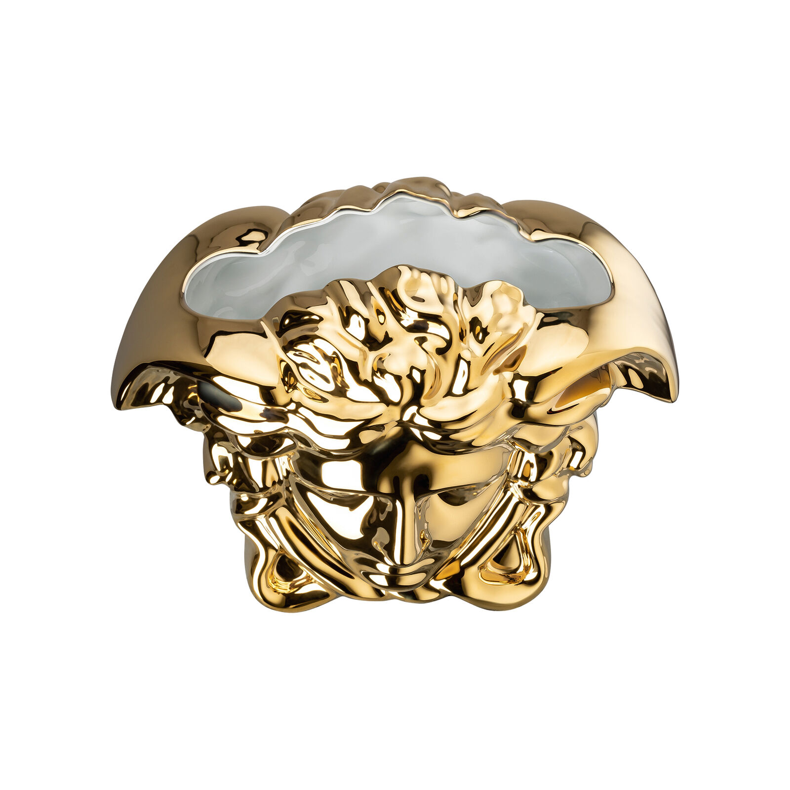 Rosenthal - Vaso Versace Medusa Grande 21 oro - LONGHO