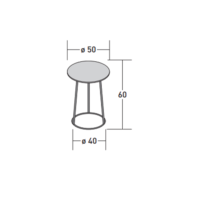 Piede Conico Obliquo - Olimar Design