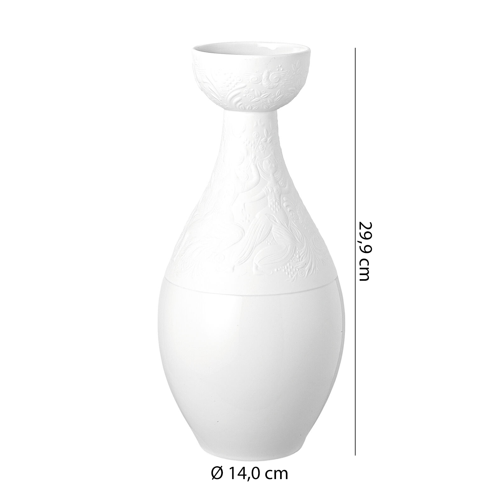 Rosendahl Vaso da fiori, 30 cm, sabbia