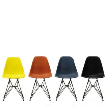 Vitra - Set da 6 Sedie Panton Nero Intenso - LONGHO