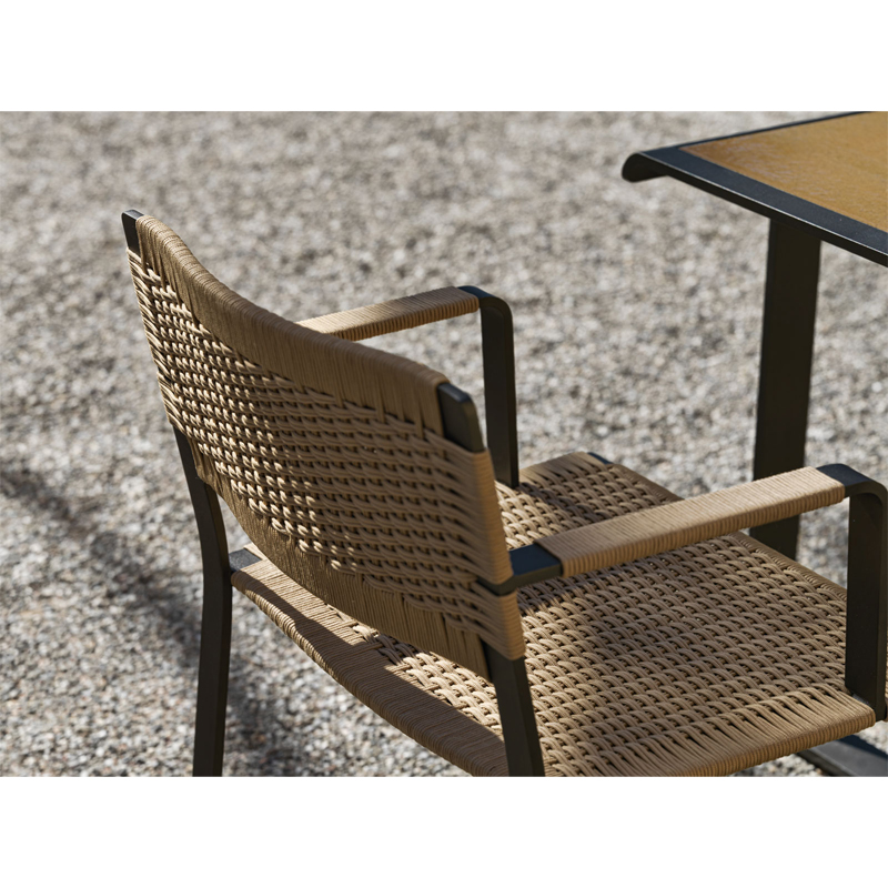 Molteni – Sedia con braccioli Devon - LONGHO