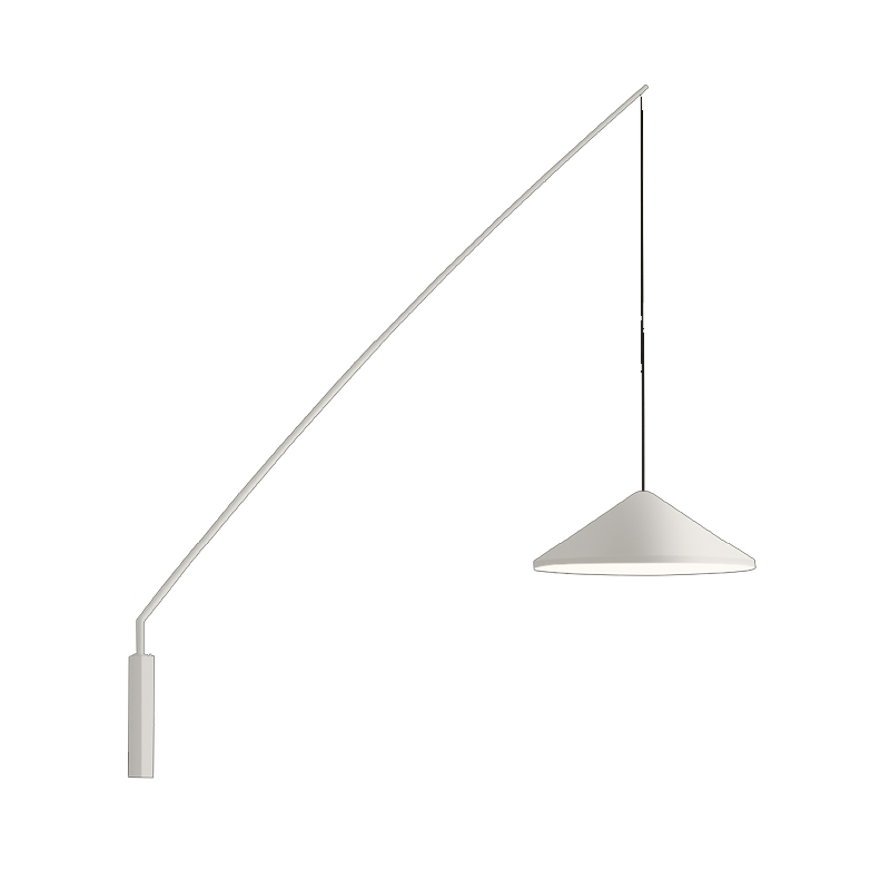 Lampada da parete design oblunga bianco 35 cm - Houx