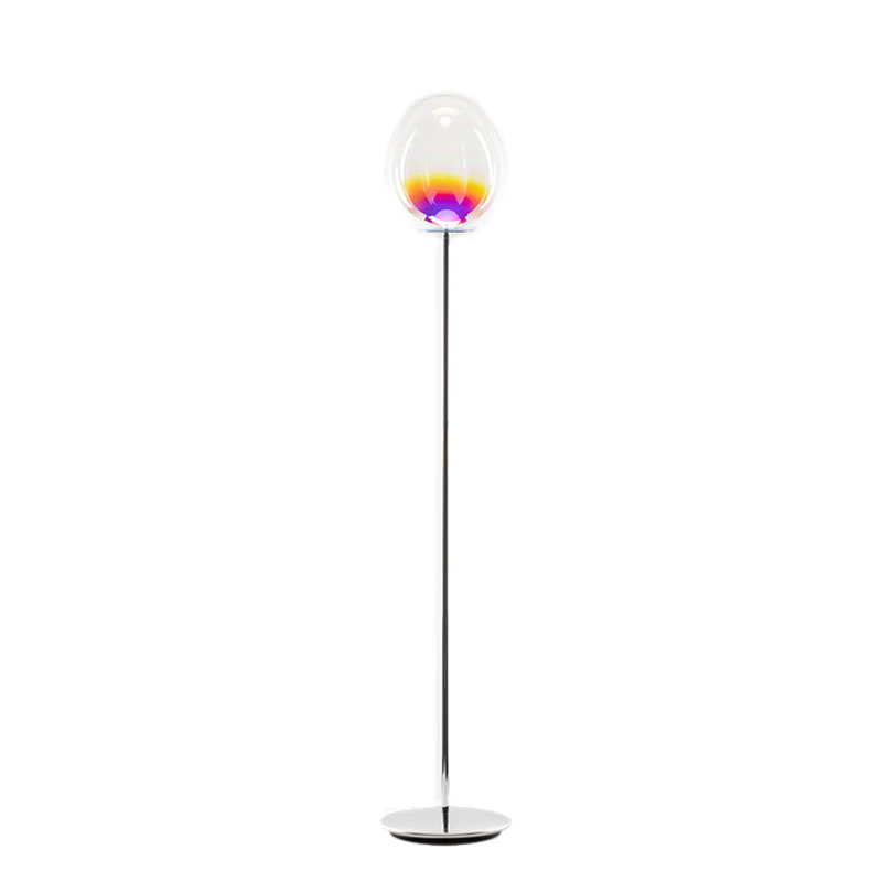 Artemide Stellar Nebula Lampada LED da Terra in Vetro Iridescente