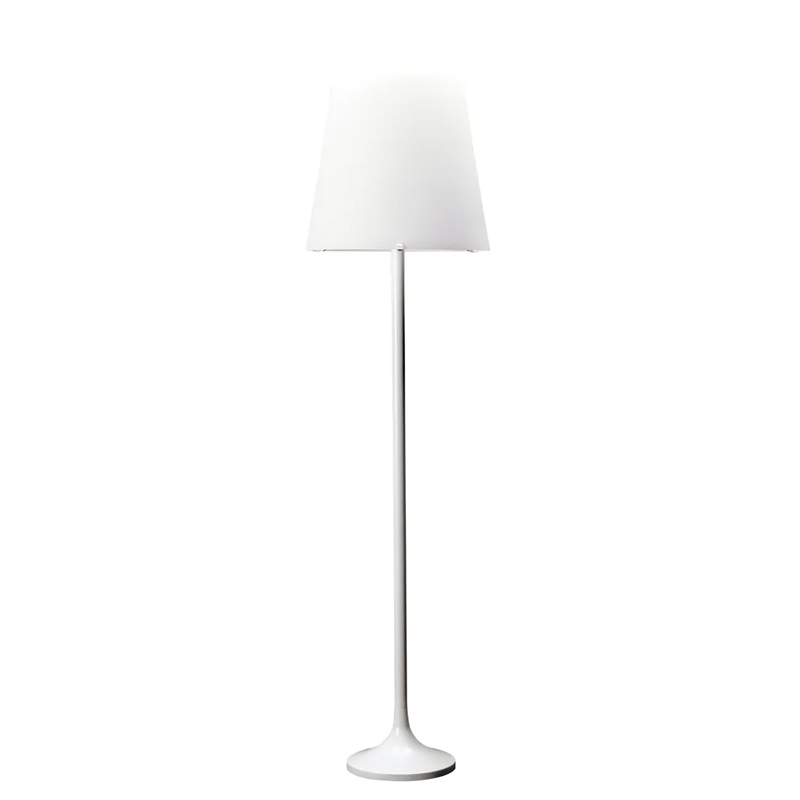 Lampada moderna paralume texture sabbia base cromata stretta