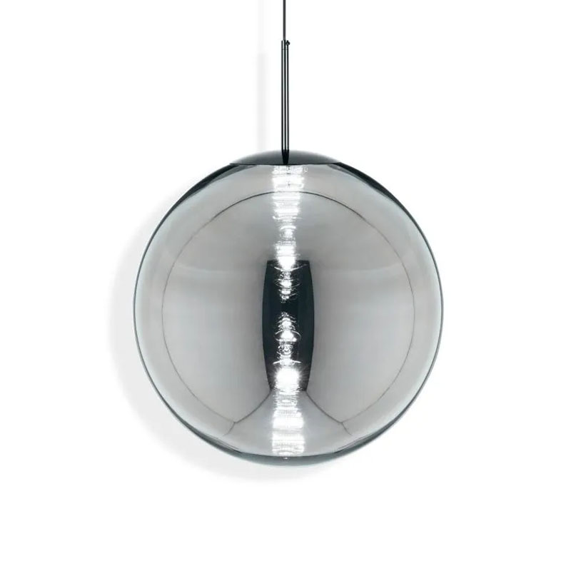 Tom Dixon Lampada A Sospensione Globe Silver LED 50 Cm LONGHO   Tom Dixon Lampada A Sospensione Globe Silver LED 50 Cm Longho Design Palermo 1 